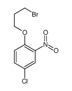 1-(3-bromopropoxy)-4-chloro-2-nitrobenzene Structure