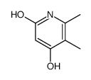 4-羟基-5,6-二甲基吡啶-2(1h)-酮结构式