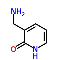 3-氨甲基吡啶-2-酮盐酸盐结构式