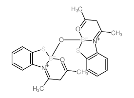 11,11'-oxybis(2,4-dimethyl-3,11-dihydro-1l3,5l4,11l4-benzo[4,5][1,3,2]thiazaborolo[2,3-b][1,3,2]oxazaborinine) Structure