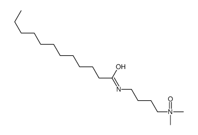 4-(dodecanoylamino)-N,N-dimethylbutan-1-amine oxide结构式
