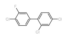 3'-FLUORO-2,4,4'-TRICHLOROBIPHENYL Structure