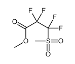 methyl 2,2,3,3-tetrafluoro-3-methylsulfonylpropanoate结构式