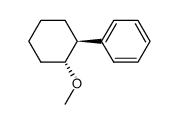 trans-1-methoxy-2-phenylcyclohexane Structure