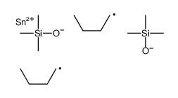 [dibutyl(trimethylsilyloxy)stannyl]oxy-trimethylsilane Structure