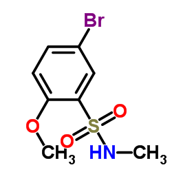 5-Bromo-2-methoxy-N-methylbenzenesulfonamide picture