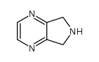 6,7-Dihydro-5H-pyrrolo[3,4-b]pyrazine Structure