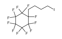 (4-IODOBUTYL)PERFLUOROCYCLOHEXANE Structure