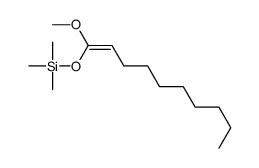 1-methoxydec-1-enoxy(trimethyl)silane Structure