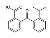 2-(2-propan-2-ylbenzoyl)benzoic acid Structure