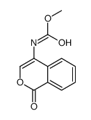 methyl N-(1-oxoisochromen-4-yl)carbamate结构式