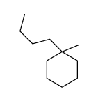 1-butyl-1-methylcyclohexane结构式