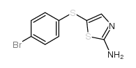 5-[(4-BROMOPHENYL)SULFANYL]-1,3-THIAZOL-2-YLAMINE picture