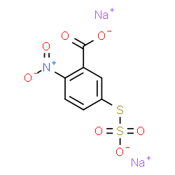 2-nitro-5-thiosulfobenzoic acid picture