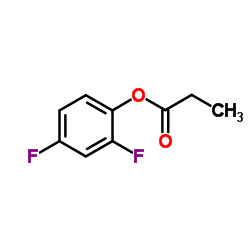 2,4-Difluorophenyl propionate Structure