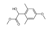 methyl 2-hydroxy-2-(4-methoxy-2,6-dimethylphenyl)acetate Structure