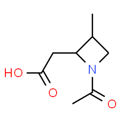 2-Azetidineacetic acid, 1-acetyl-3-methyl- (9CI) picture