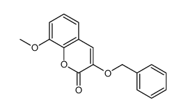 8-methoxy-3-phenylmethoxychromen-2-one结构式