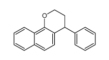 2H-Naphtho[1,2-b]pyran, 3,4-dihydro-4-phenyl structure