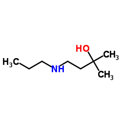 2-Methyl-4-(propylamino)-2-butanol结构式