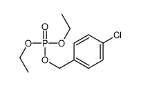 (4-chlorophenyl)methyl diethyl phosphate Structure