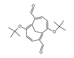 2,7-Di(tert-butoxy)-1,6-methano<10>annulen-5,10-dicarbaldehyd结构式