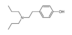 4-(2-dipropylamino-ethyl)-phenol Structure