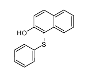 1-(phenylthio)naphthalen-2-ol Structure