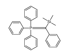 triphenyl-[phenyl(trimethylsilyl)methylidene]-λ5-phosphane结构式