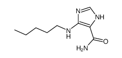 4-(pentylamino)-1H-imidazole-5-carboxamide结构式