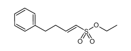 ethyl (E)-4-phenylbut-1-ene-1-sulfonate结构式
