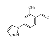 2-甲基-4-(1H-吡唑-1-基)苯甲醛图片