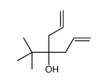 4-tert-butylhepta-1,6-dien-4-ol Structure