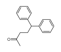 5,5-diphenyl-2-pentanone结构式