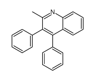 2-methyl-3,4-diphenylquinoline Structure