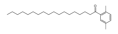 1-(2,5-dimethyl-phenyl)-octadecan-1-one结构式