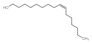 Palmitoleyl alcohol Structure