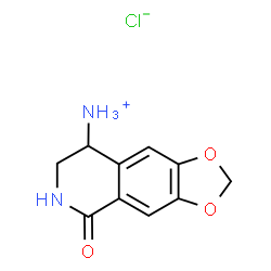 8-Amino-7,8-dihydro-6H-[1,3]dioxolo[4,5-g]isoquinolin-5-one HCl structure