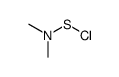 (dimethylamino)sulfenyl chloride Structure