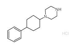 1-(4-Phenyl-cyclohexyl)-piperazine hydrochloride结构式