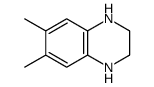 6,7-dimethyl-1,2,3,4-tetrahydroquinoxaline结构式