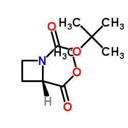 (S)-1-叔丁氧羰基-氮杂环丁烷-2-甲酸甲酯图片