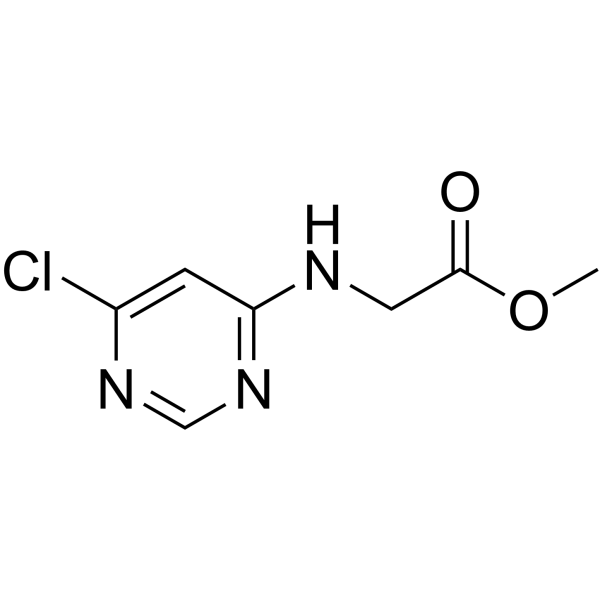 甲基 2-(6-氯-4-嘧啶基氨基)醋酸盐图片