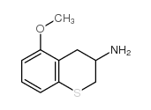 5-METHOXY-THIOCHROMAN-3-YLAMINE structure