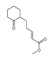 methyl 5-(2-oxocyclohexyl)pent-2-enoate结构式