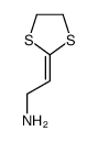 2-(1,3-dithiolan-2-ylidene)ethanamine Structure