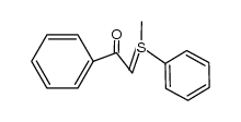 methyl-phenacyl-phenyl sulfonium-betaine Structure