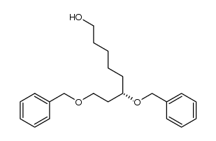 (S)-6,8-diphenylmethoxyoctan-1-ol结构式