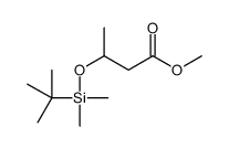 3-(tert-Butyldimethylsiloxy)butyric acid methyl ester Structure