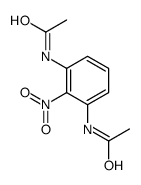 N-(3-acetamido-2-nitrophenyl)acetamide Structure